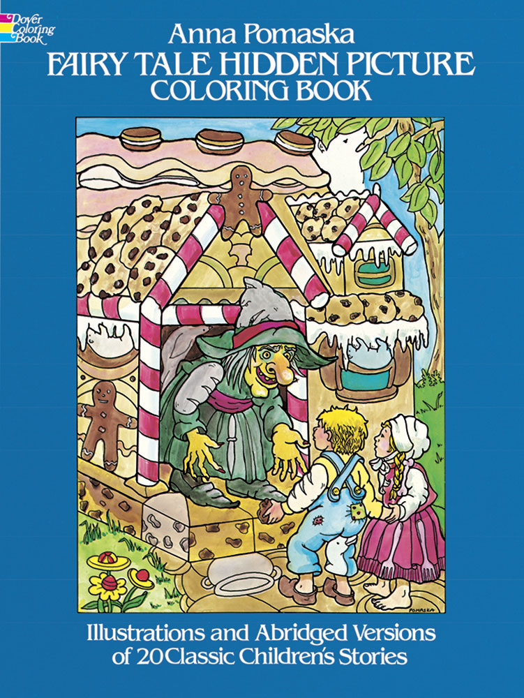 Hidden pictures fairytale coloring book
