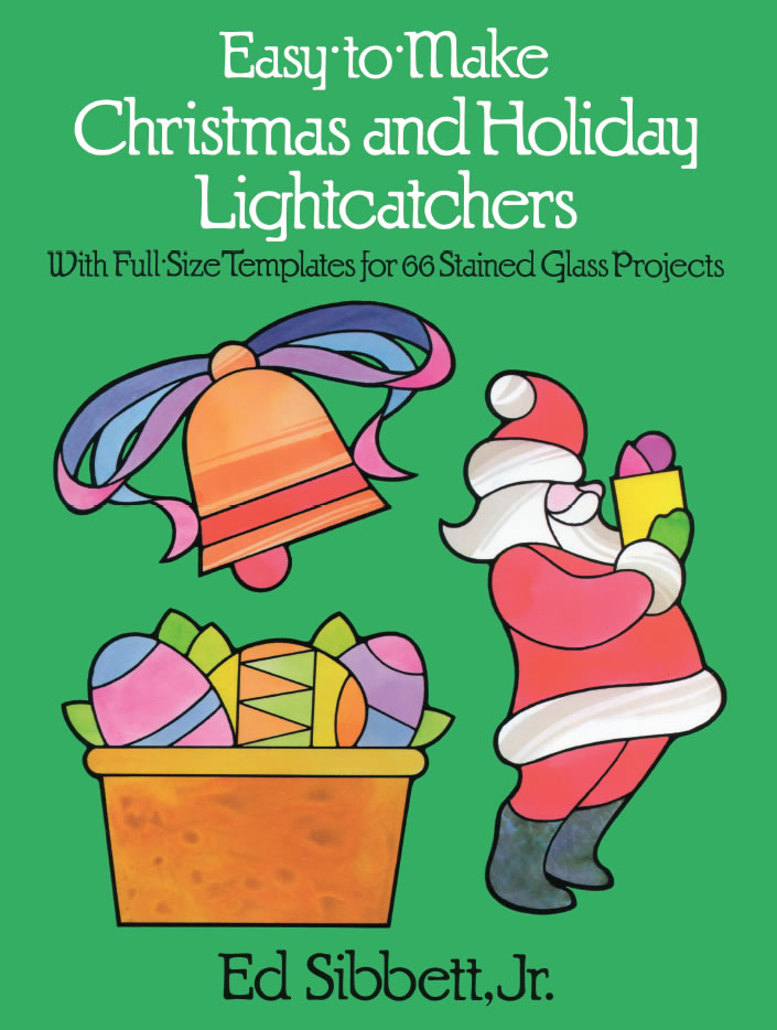 Chrismtas crafts light catcher templates for coloring or stained glass