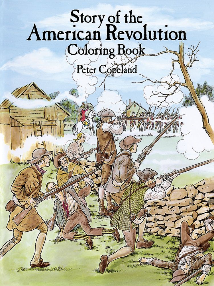 American Revolution coloring book