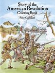 American Revolution history coloring book