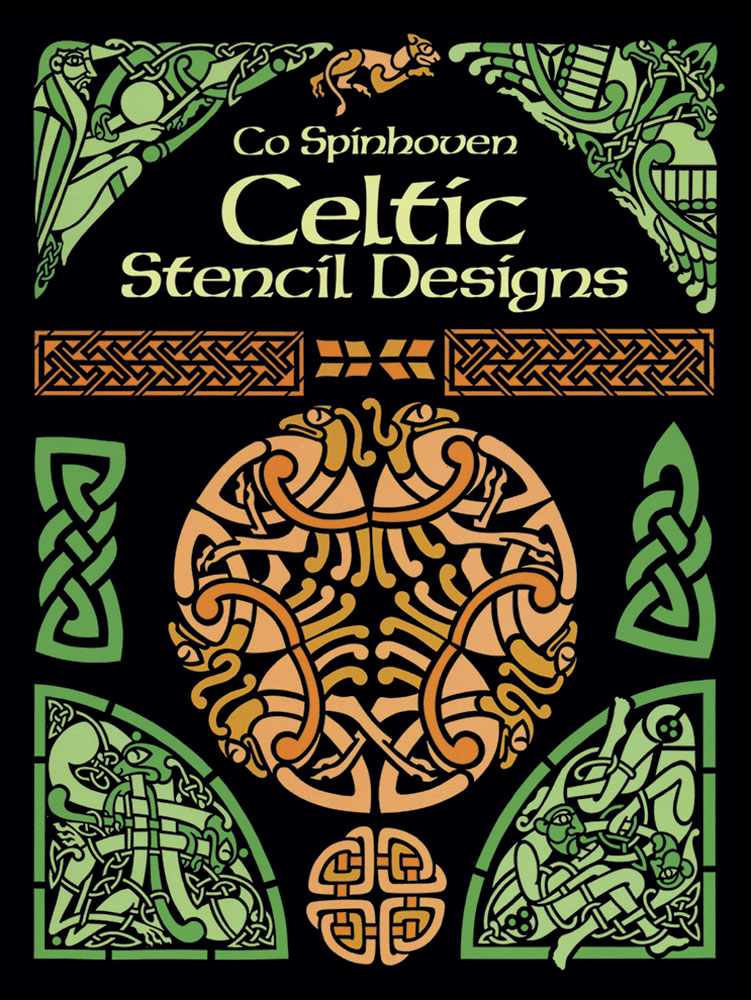 Celtic stencil designs to color or for crafts