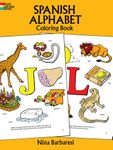 Spanish alphabet coloring book