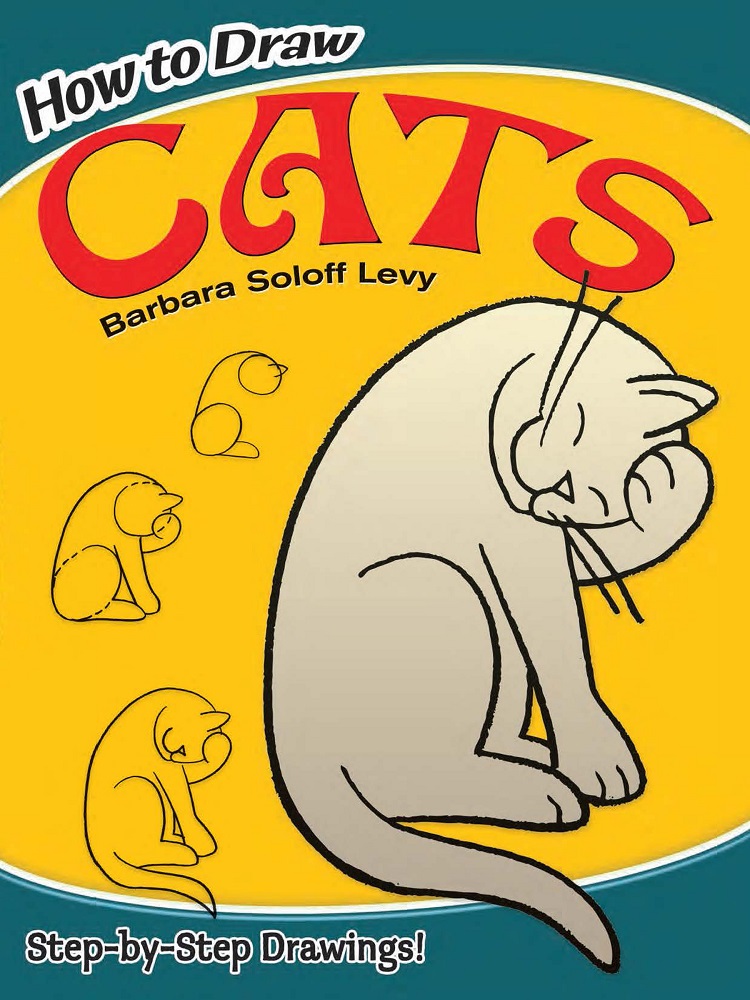 How to draw cats coloring book