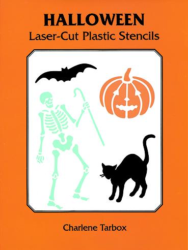 Halloween stencils craft kit