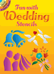 Childs wedding favor stencil booklet