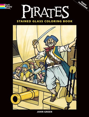 Pirates coloring book 