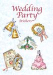 Fancy wedding party sticker booklet