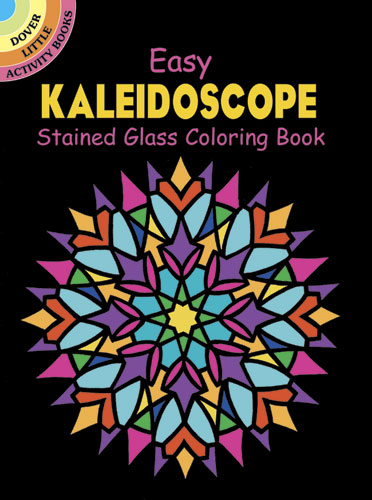 Easy kaleidoscope coloring book