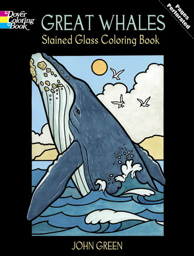 Whales coloring book