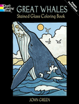 Great whales coloring book
