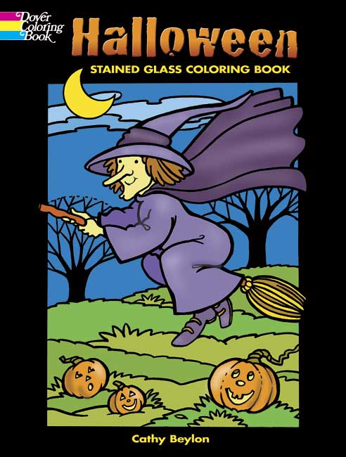 Cute Halloween designs coloring book