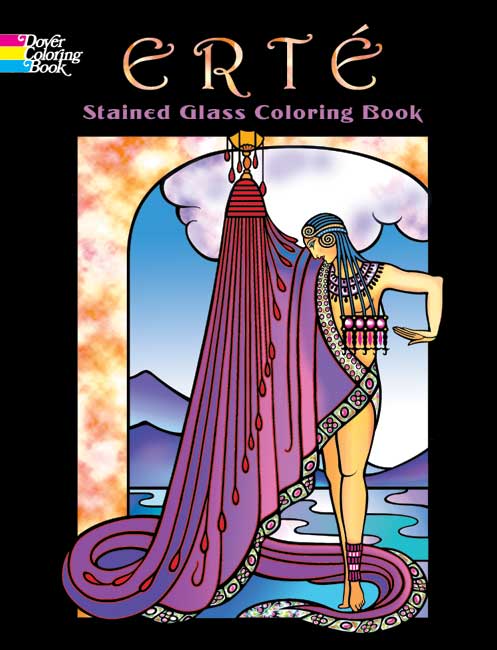 erte art coloring book for adults