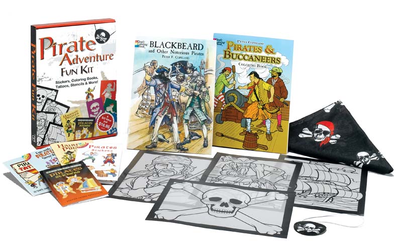 Pirate adventure fun kit
