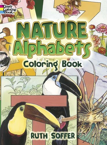 Dover nature alphagets coloring book