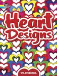 Romantic heart designs to color