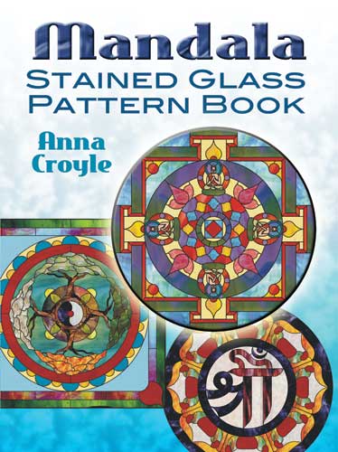 Mandala stained glass design book