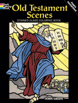 Bible scenes coloring book