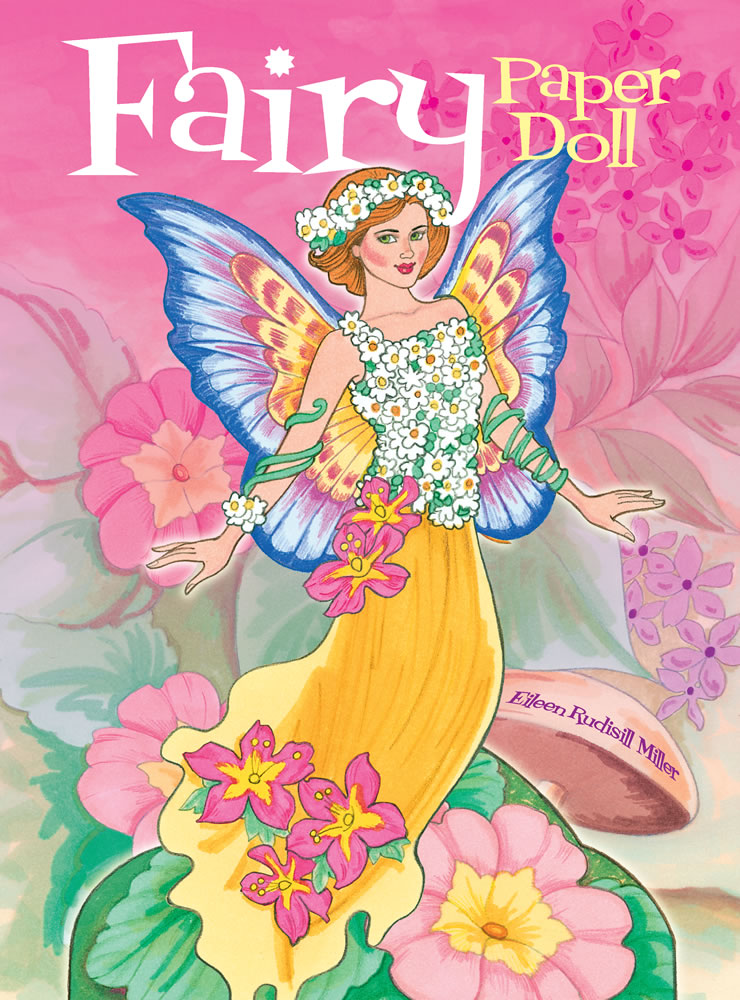 lovely fairy paper doll book