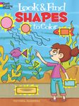Learn shapes activity book, coloring games