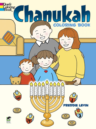 Chanukah coloring book by Dover