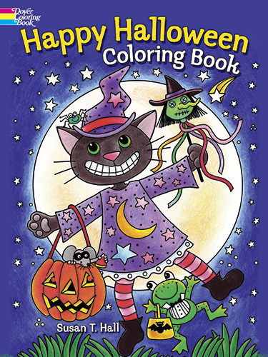 Halloween designs kids coloring book