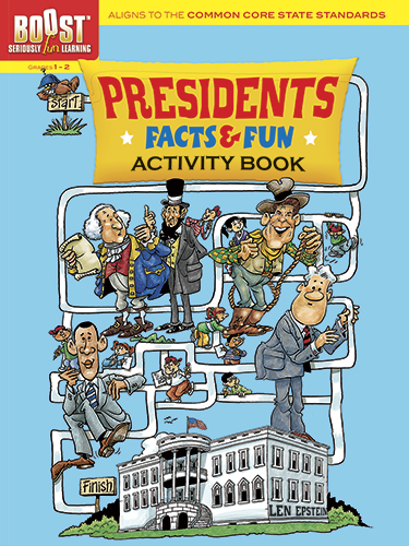 Presidents facts activity book common core