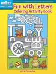 Fun with letters coloring activity book