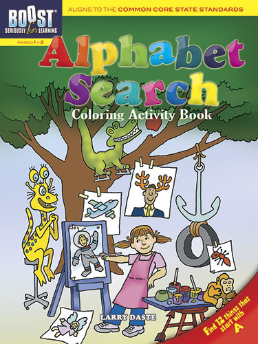 Common Core standards alphabet activity book