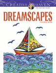 Fantasy coloring dreamscapes book creativehaven by dover