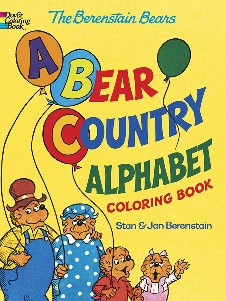 Berenstain Bears alphabet coloring book
