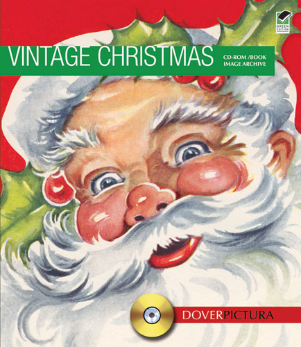 Vintage Christmas graphic images CDROM and book