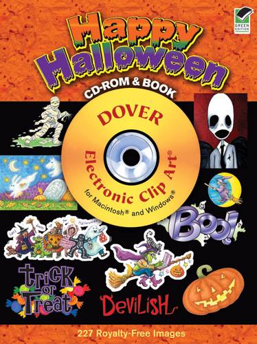 Halloween clip art  digital graphics CD ROM