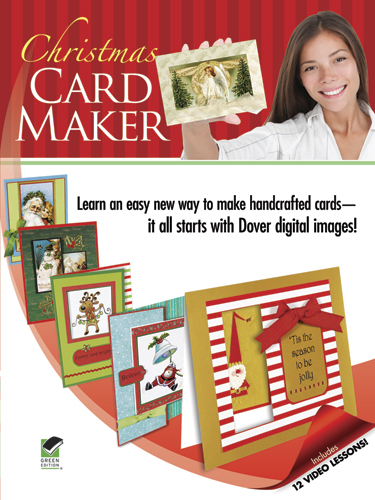 Christmas card maker craft kit from Dover