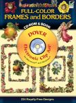Clip art borders and frames cd and book