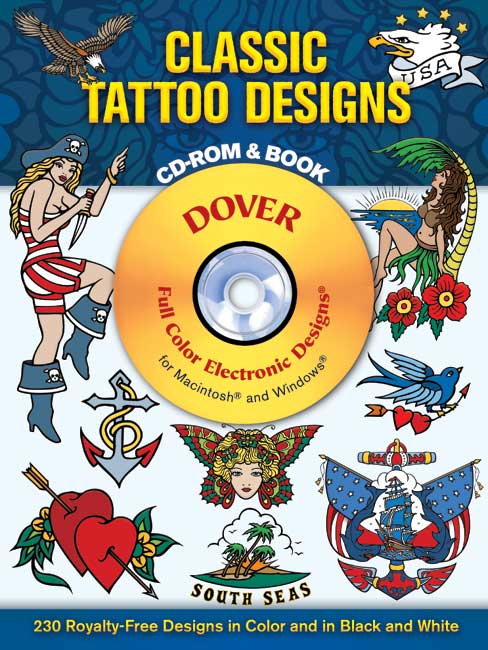 Classic tattoo designs CDrom and book
