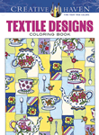 Creative Haven Textile Designs Coloring Book