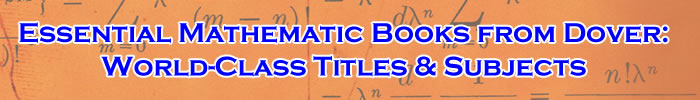 Dover Mathematic Books