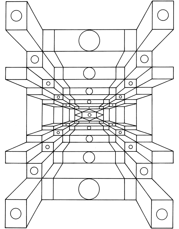 Optical Illusions Coloring Pages Optical Illusions Coloring Pages