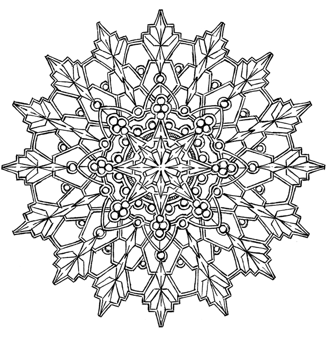 kaleidoscopes coloring pages - photo #42