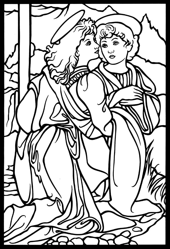 Fresco Page Coloring Pages