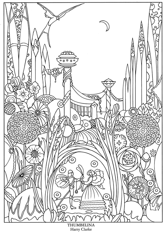 fairy tail coloring pages for adults - photo #49