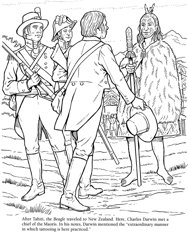 james cook coloring pages - photo #16
