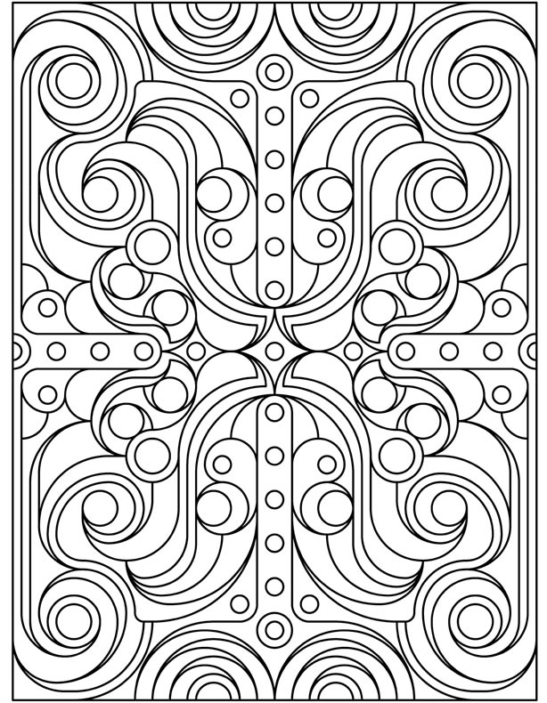 deco tech coloring pages free - photo #5