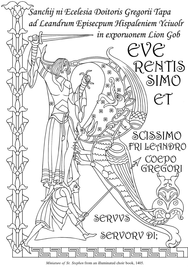 manuscript alphabet coloring pages - photo #23