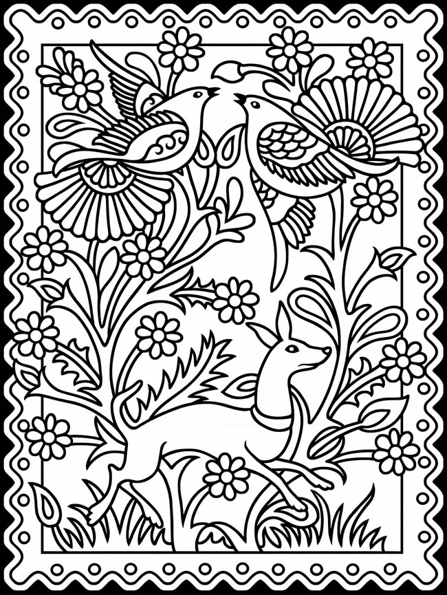 painting book coloring pages - photo #14