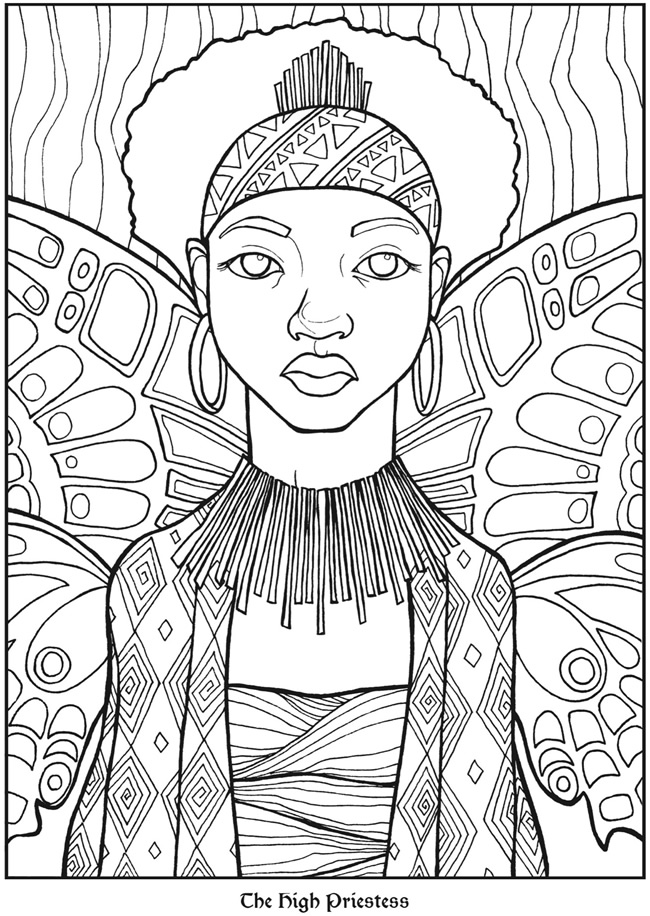 tarot coloring pages-#31