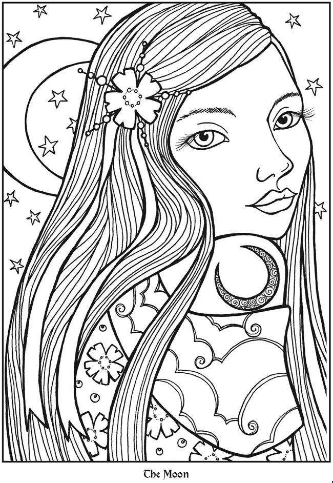 tarot coloring pages - photo #34