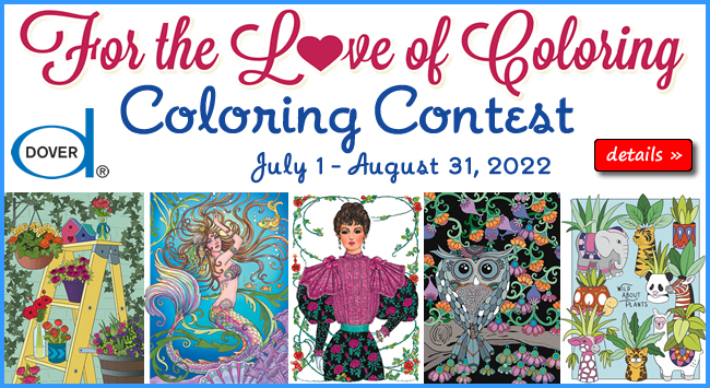 For the Love of Coloring Coloring Contest