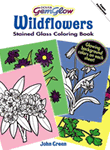 Wildflowers GemGlow Stained Glass Coloring Book