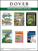 Dover Dinosaurs & Reptiles 2024